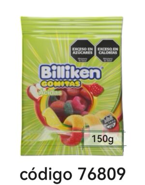 GOMITAS BILLIKEN ACIDAS  24X150G