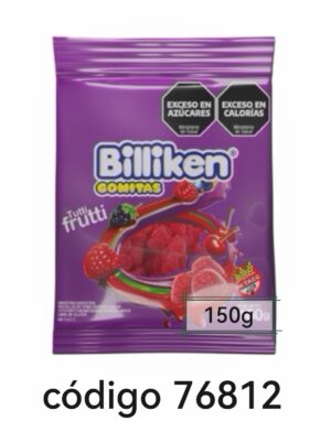 GOMITAS BILLIKEN TUTTI-F  24X150G