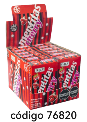 DRF..MENTITAS CHERRY  12X26G