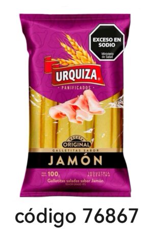 URQUIZA TALITAS SABOR JAMON  15X100G
