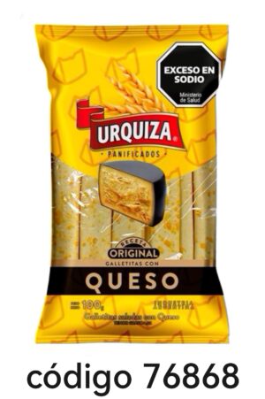URQUIZA TALITAS SABOR QUESO  15X100G