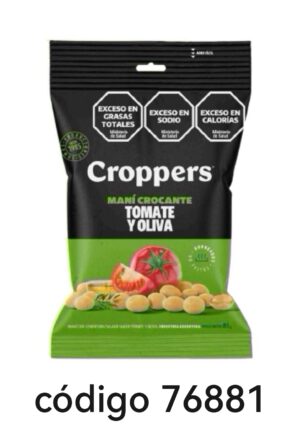 CROPPERS MANI.CROCANTE TOMATE 10X85G