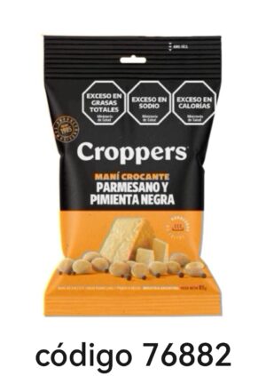 CROPPERS MANI.CROCANTE PARMESANO 10X85G