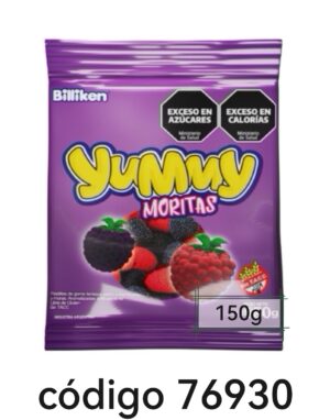 GOMITAS YUMMY MORITAS  24X150G