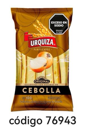 URQUIZA TALITAS SABOR CEBOLLA  15X100G