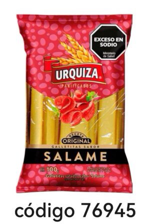 URQUIZA TALITAS SABOR SALAME  15X100G