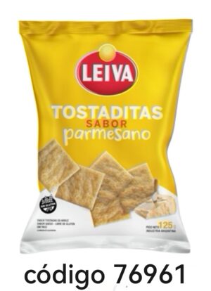 LEIVA ARROZ TOSTALITAS PARMESANO 16X125G