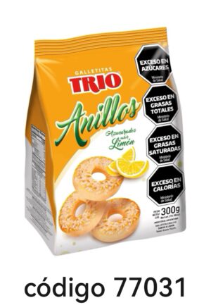 TRIO ANILLOS LIMON 10X300G