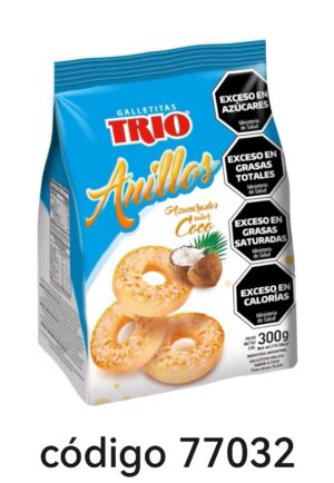 TRIO ANILLOS COCO 10X300G