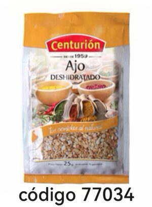 CENTURION AJO GRANULADO 50X25G