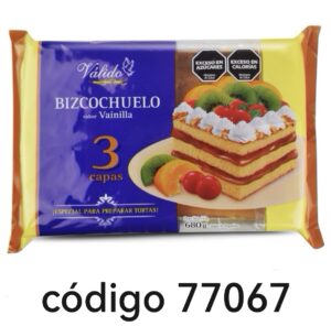 .VALIDO BIZCOCHUELO.VAINILLA 6X680G