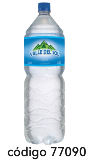 AGUA VALLE DEL SOL 6X2L