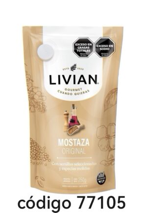 LIVIAN MOSTAZA 12X250ML