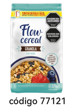 *GRANOLA FLOW CON PASAS 6X320G