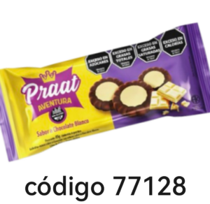 PRAAT Sin TA.C.C AVENTURA L-117 CHOCO BLANCO 20X85G