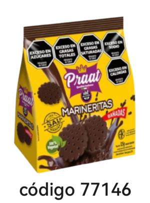 PRAAT Sin TA.C.C MARINERITAS L-138 BAÑADAS 18X125G