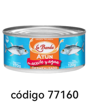 LA BANDA ATUN/DESM EN ACEITE 48X170G
