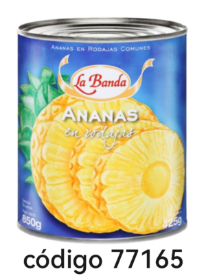 LA BANDA ANANAS EN RODAJAS 12X836G