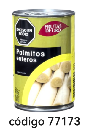 PALMITOS FRUTAS DE ORO ENTEROS 24X400G