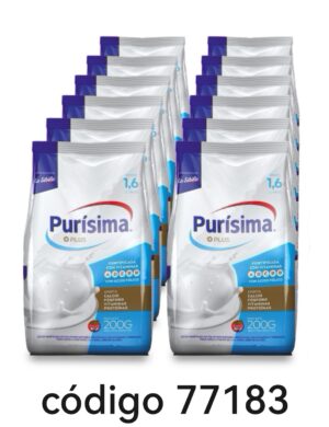 *LECHE POLVO PURISIMA,PLUS Pouch 6X200G