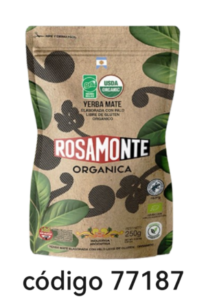 .ROSAMONTE.YERBA.ORGANICA 10X250G