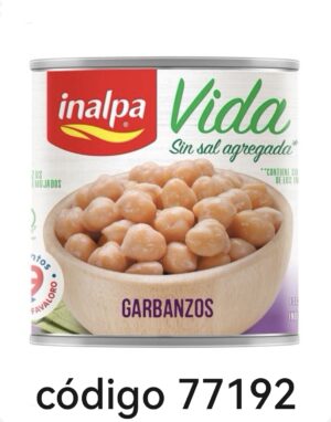 INALPA VIDA GARBANZOS  24X300G