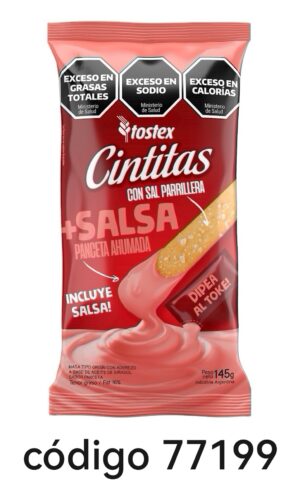 TOSTEX CINTITAS,SALSA PANCETA 13X145G
