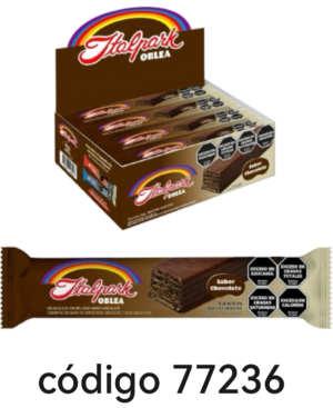 OBLEA ITALPARK CHOCOLATE 18X27G