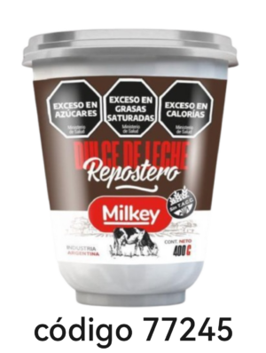 DULCE DE LECHE MILKEY REPOSTERO 12X400G