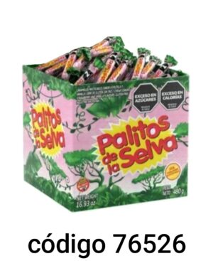 MASTICABLES PALITO SELVA FRUTILLA 1X480G