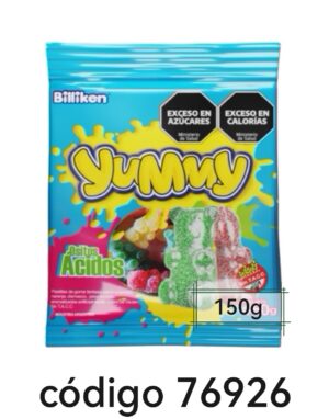 GOMITAS YUMMY OSITOS ACIDOS  24X150G