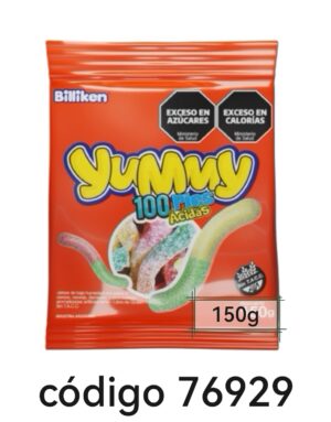 GOMITAS YUMMY 100PIES  24X150G