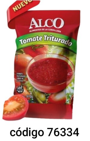 TOMATE TRITURADA ALCO DOYPACK 8X970G
