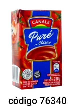 PURE de TOMATE CANALE 27X260G