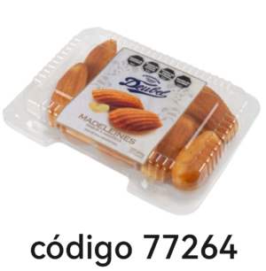 DEUBEL MADELEINES SABOR MANTECA 6X200G