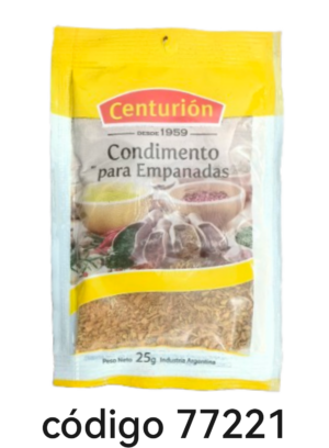 CENTURION CONDIMENTO para ENPANADAS 10X25G