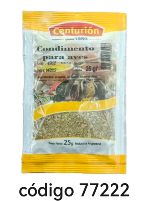 CENTURION CONDIMENTO para AVES 10X25G