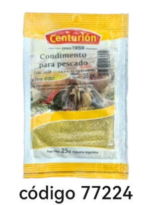 CENTURION CONDIMENTO para PESCADO 10X25G