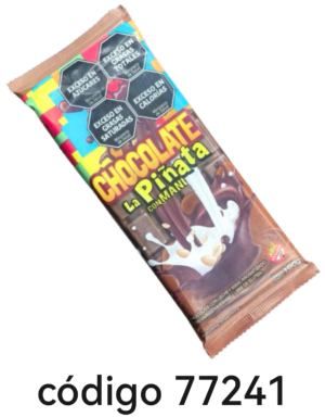 CHOCOLATE PIÑATA CON MANI  21X100G