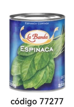 LA BANDA.ESPINACA CORTADA 6X350G
