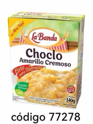 LA BANDA TETRA CHOCLO CRE.AMARILLO 24X340G