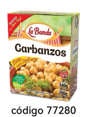 LA BANDA TETRA GARBANZO 12X340G