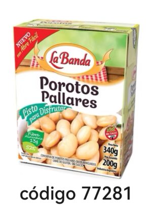 LA BANDA TETRA POROTOS PALLARES 12X340G