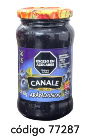 MERMELADA CANALE,ARANDANOS 12X454G