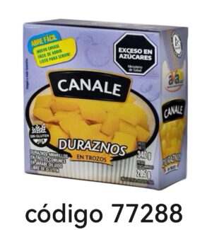 CANALE TETRA.DURAZNOS EN TROZOS 24X340G