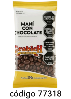 GRABICH MANI CHOCOLATE 15X200G