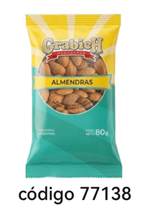GRABICH. ALMENDRA 20X80G