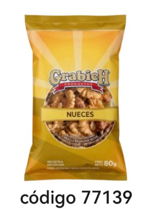 GRABICH. NUECES MARIPOSA 20X80G