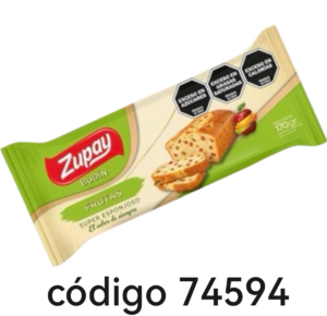 BUDIN ZUPAY CON FRUTA  18X170G
