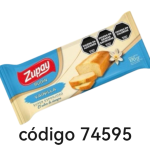 BUDIN ZUPAY SIN FRUTA  18X170G